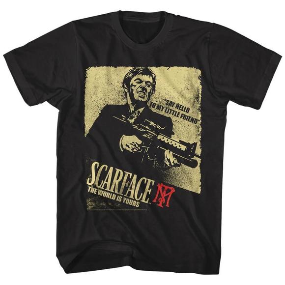 Other - Scarface Scarface Action Black T-Shirt